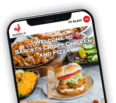 Saroki Pizza Loyalty App - Get Promo